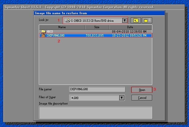 Cách chạy file ghost có sẵn trong máy tính đơn giản, hiệu quả