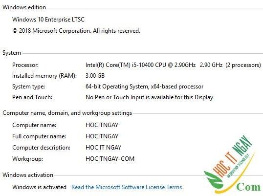 Tải Windows 10 Enterprise LTSC 2019 Nguyên gốc từ Microsoft Tải Windows 10 Enterprise LTSC 2019 Nguyên gốc từ Microsoft