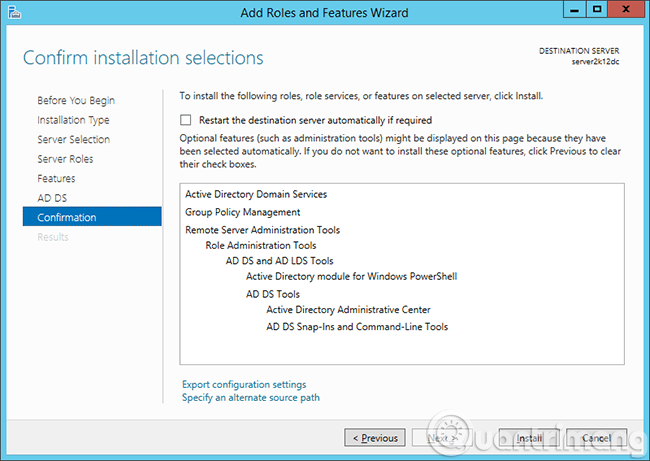 Cài đặt Domain Controller trên Windows Server 2012