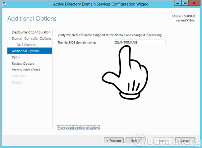 Cài đặt Domain Controller trên Windows Server 2012