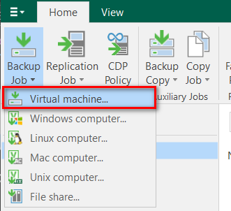 Backup và Restore máy ảo bằng Veeam Backup & Replication 11