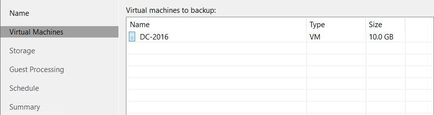 Backup và Restore máy ảo bằng Veeam Backup & Replication 11
