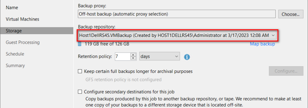 Backup và Restore máy ảo bằng Veeam Backup & Replication 11
