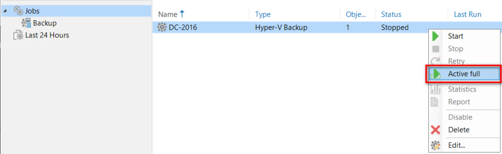 Backup và Restore máy ảo bằng Veeam Backup & Replication 11