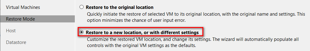 Backup và Restore máy ảo bằng Veeam Backup & Replication 11