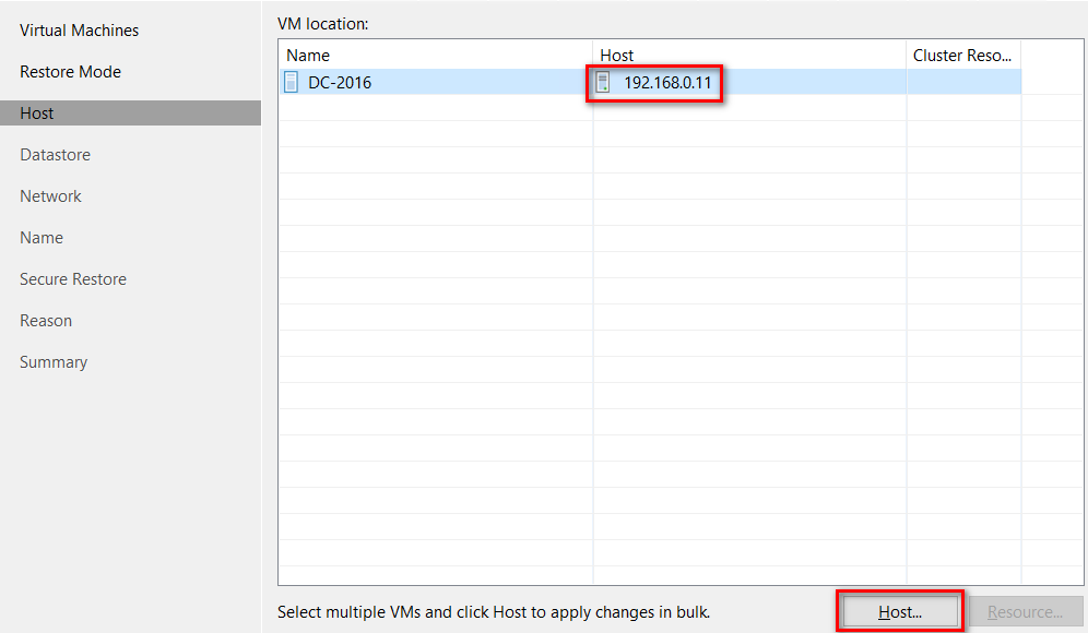Backup và Restore máy ảo bằng Veeam Backup & Replication 11