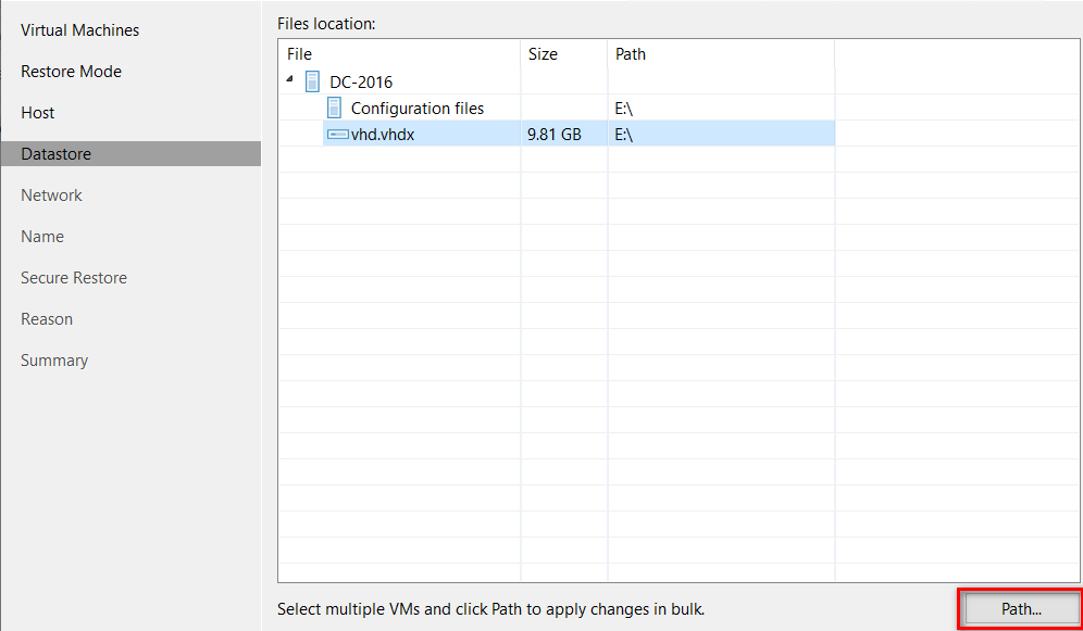 Backup và Restore máy ảo bằng Veeam Backup & Replication 11