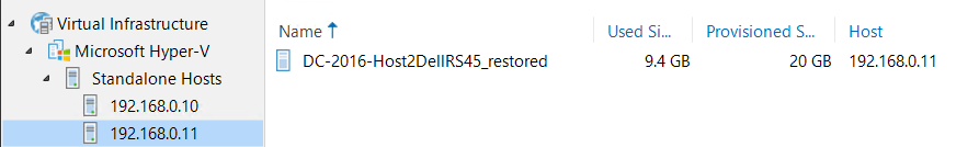 Backup và Restore máy ảo bằng Veeam Backup & Replication 11