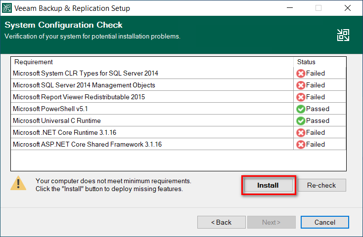 Backup và Restore máy ảo bằng Veeam Backup & Replication 11