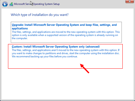Cài đặt HĐH Windows Server 2022 Datacenter (Desktop Experience)