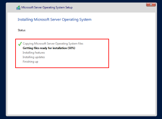 Cài đặt HĐH Windows Server 2022 Datacenter (Desktop Experience)